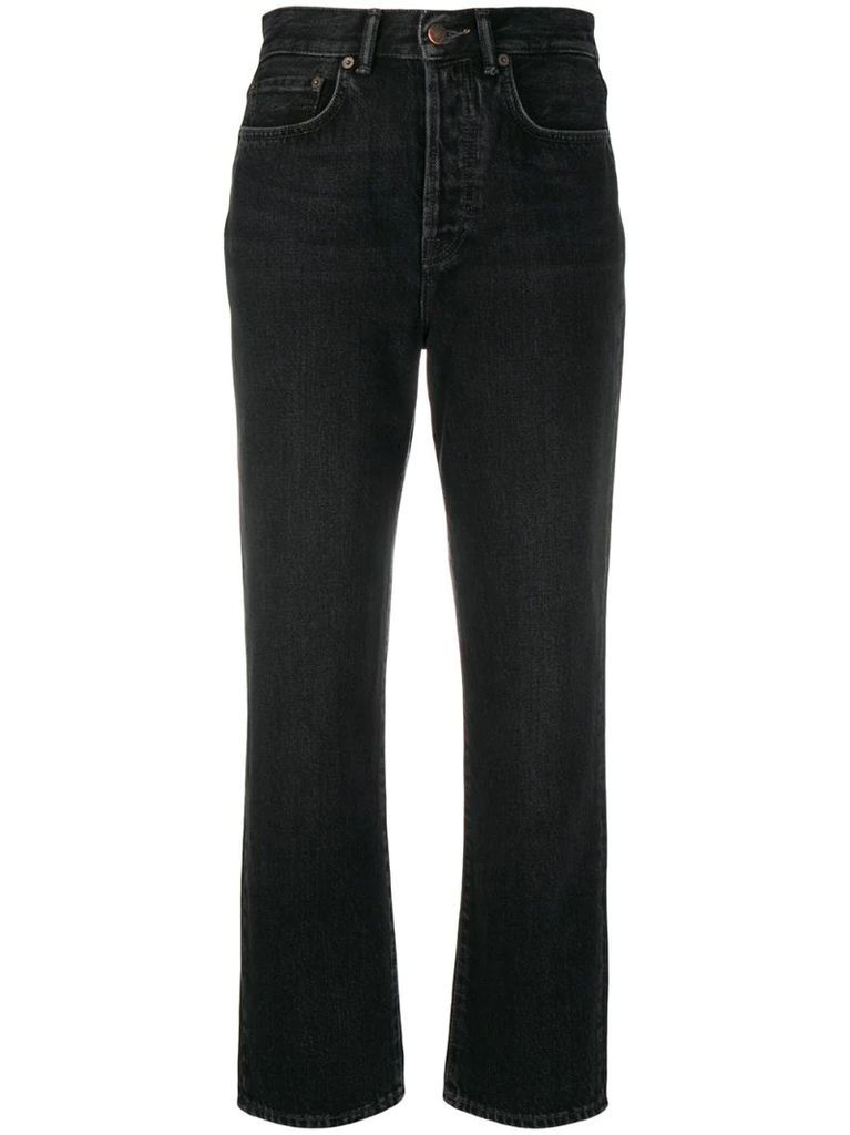 Mece straight-leg cropped jeans