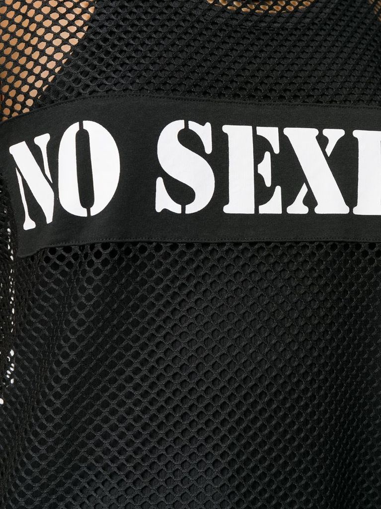 No Sexism string T-shirt