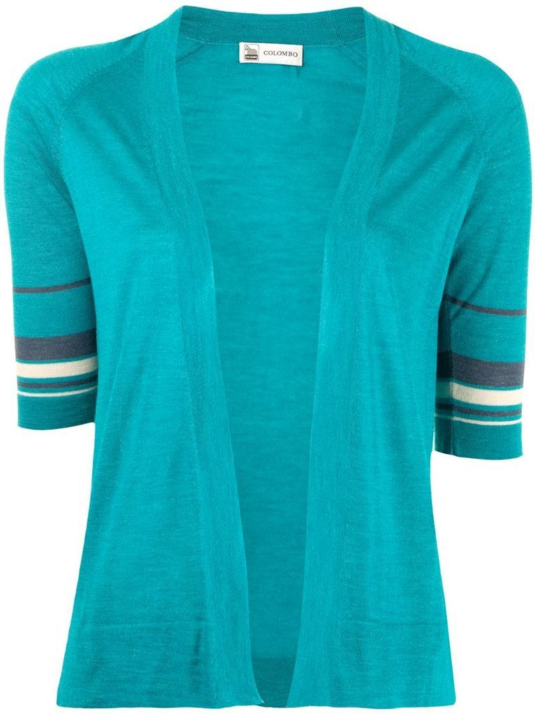 layered silk-cashmere-blend knit top