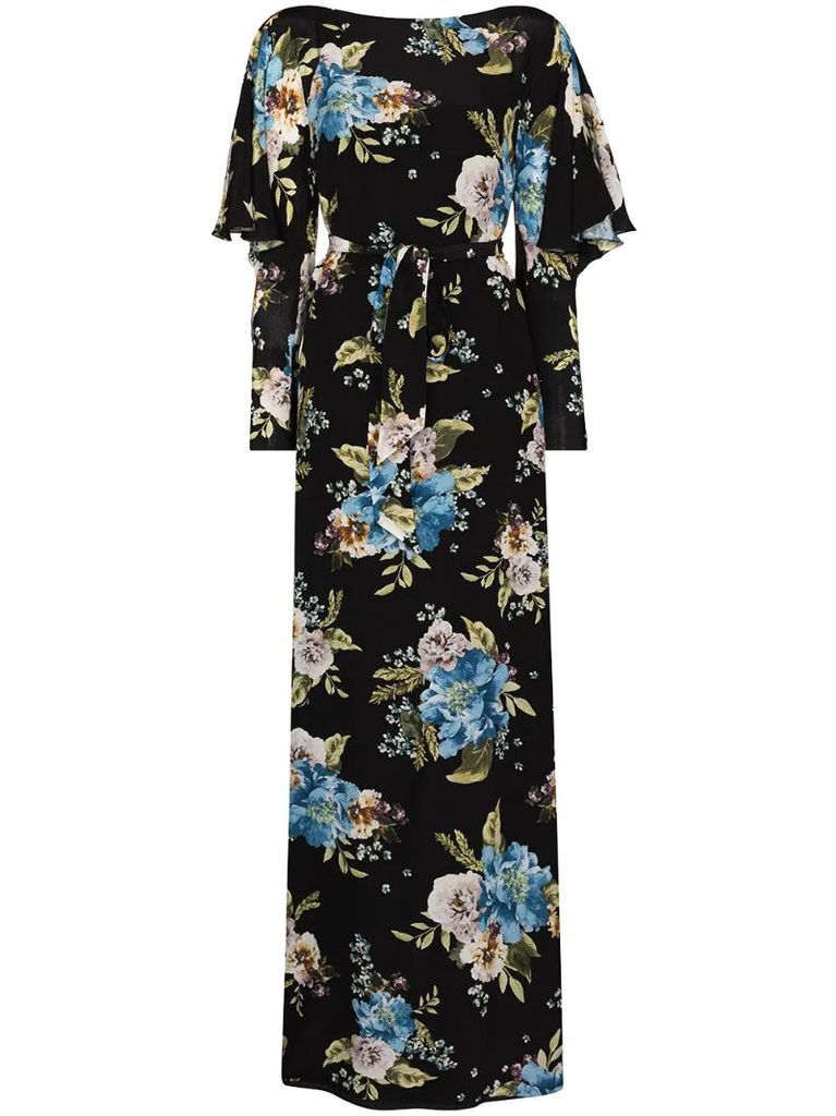 Jude floral-print silk maxi dress
