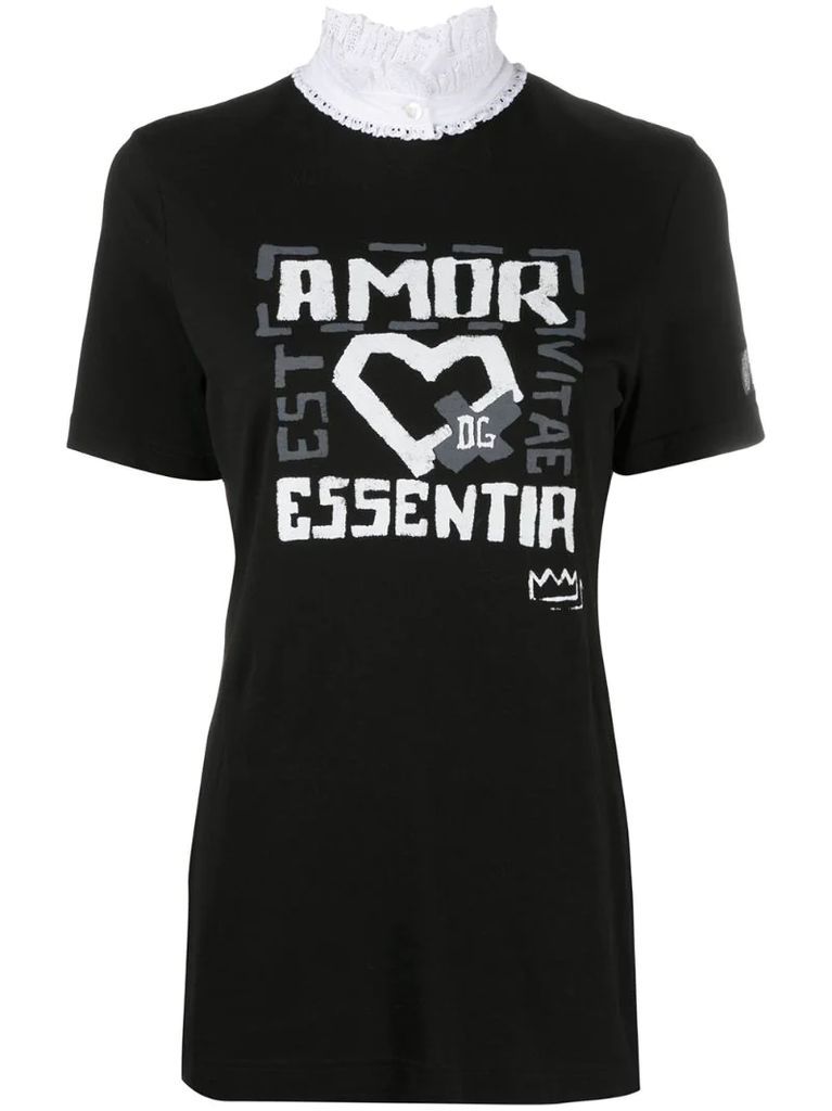 Amor Essentia print T-shirt