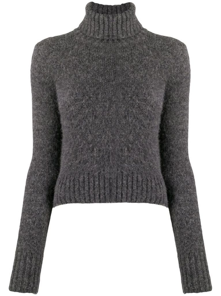 turtleneck knitted jumper