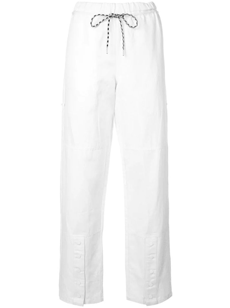 PSWL drawstring straight trousers