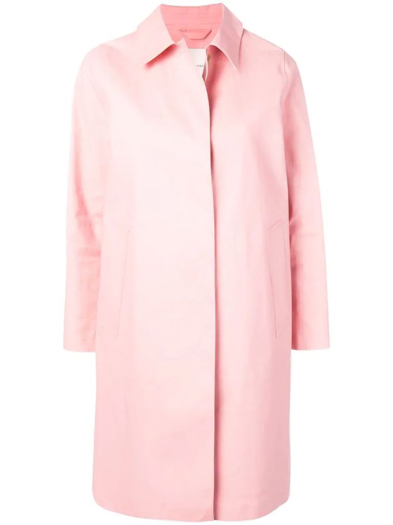 Pink Bonded Cotton Coat LR-020