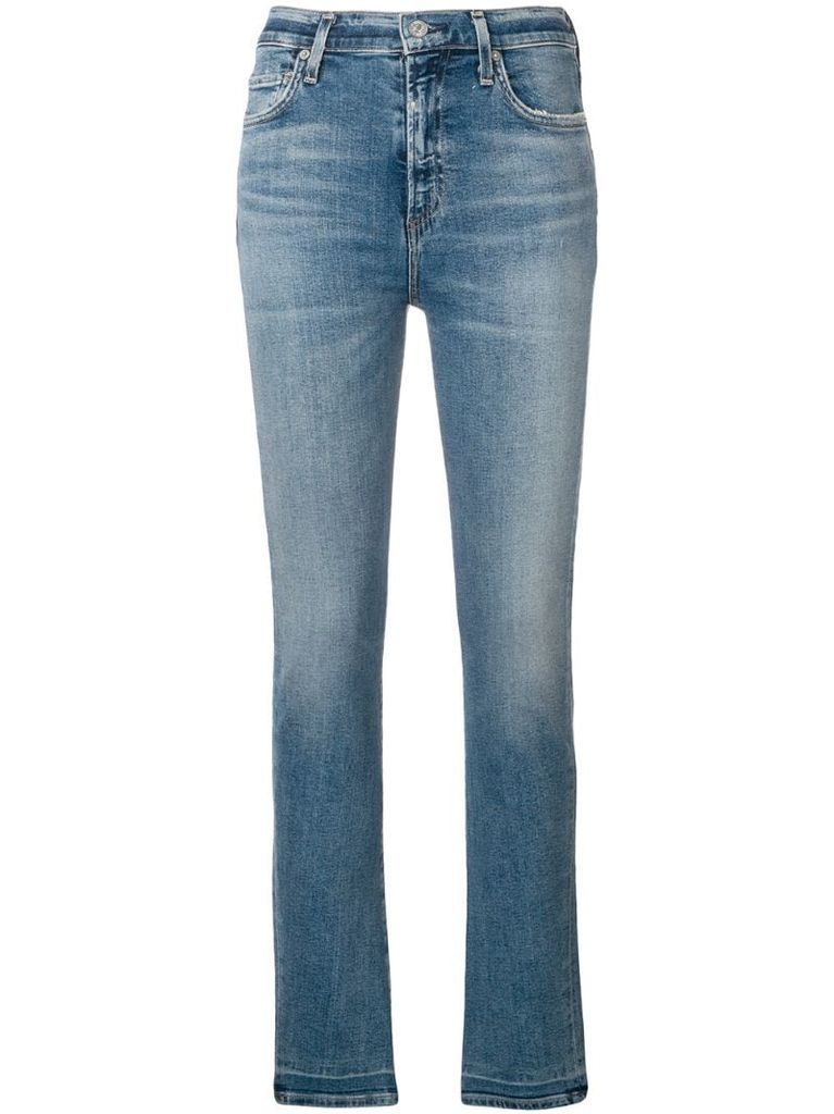 Harlow high rise slim jeans