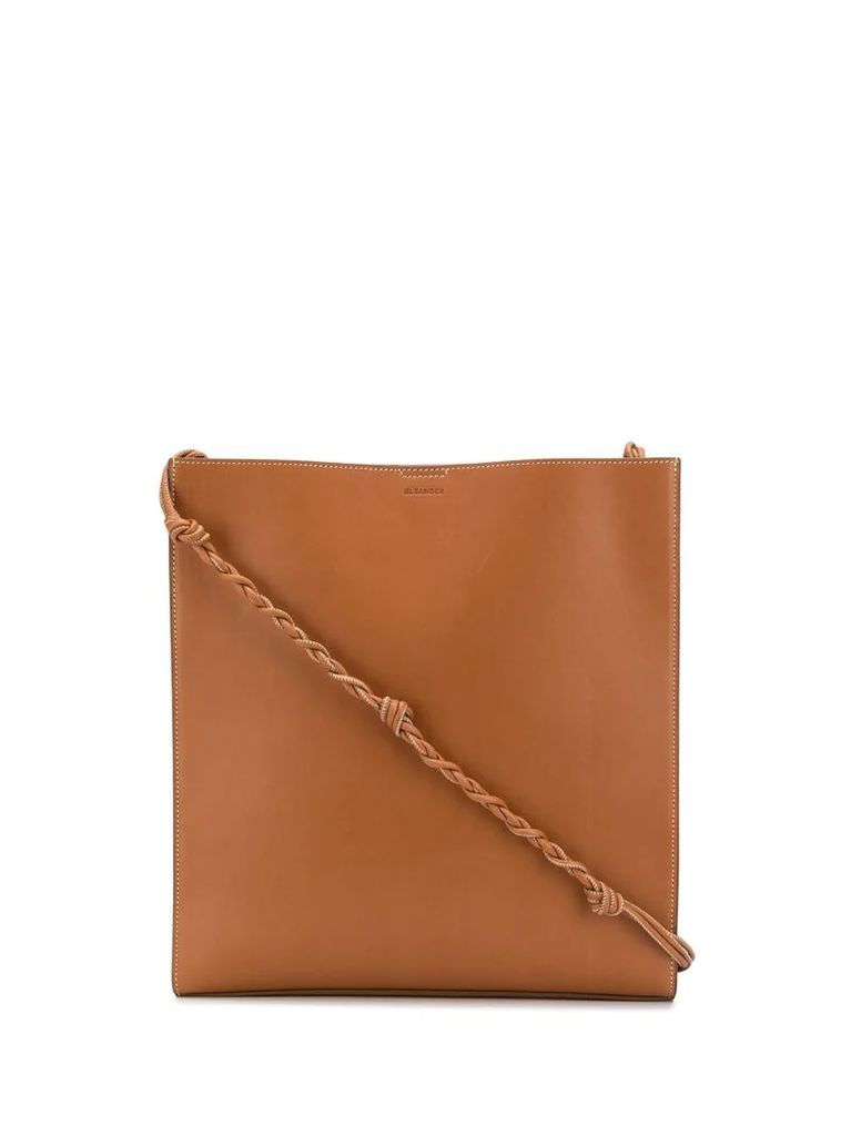 Tangle large leather tote bag