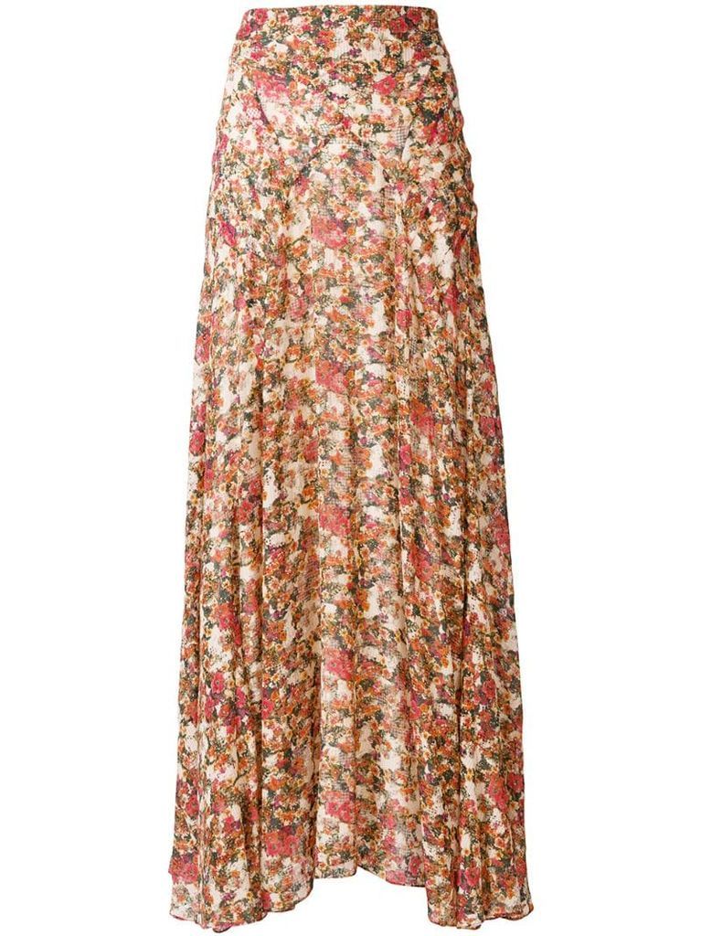 Ferone floral print skirt