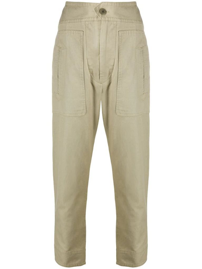 Raluni cropped trousers