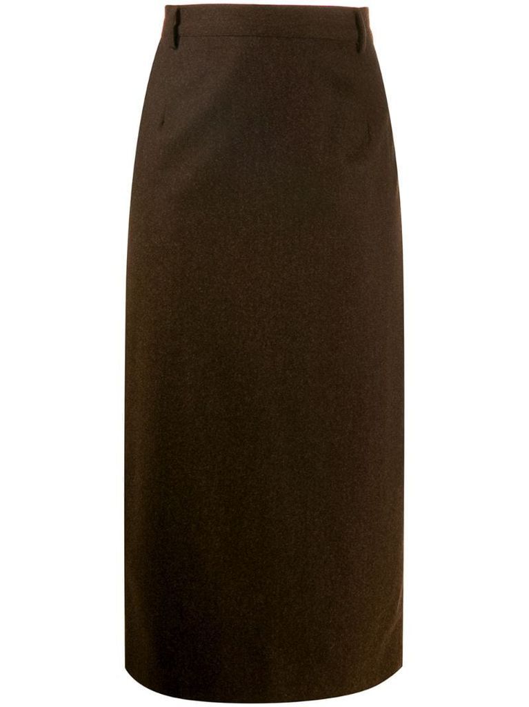1990's Ballantyne midi pencil skirt