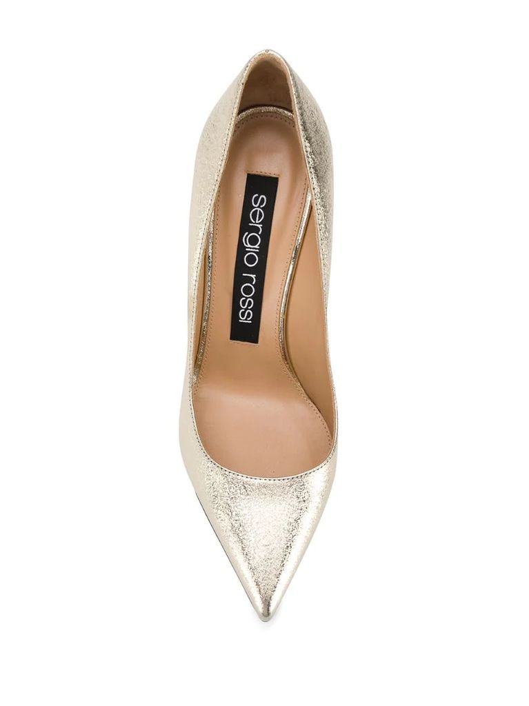 90mm pointed-toe pumps