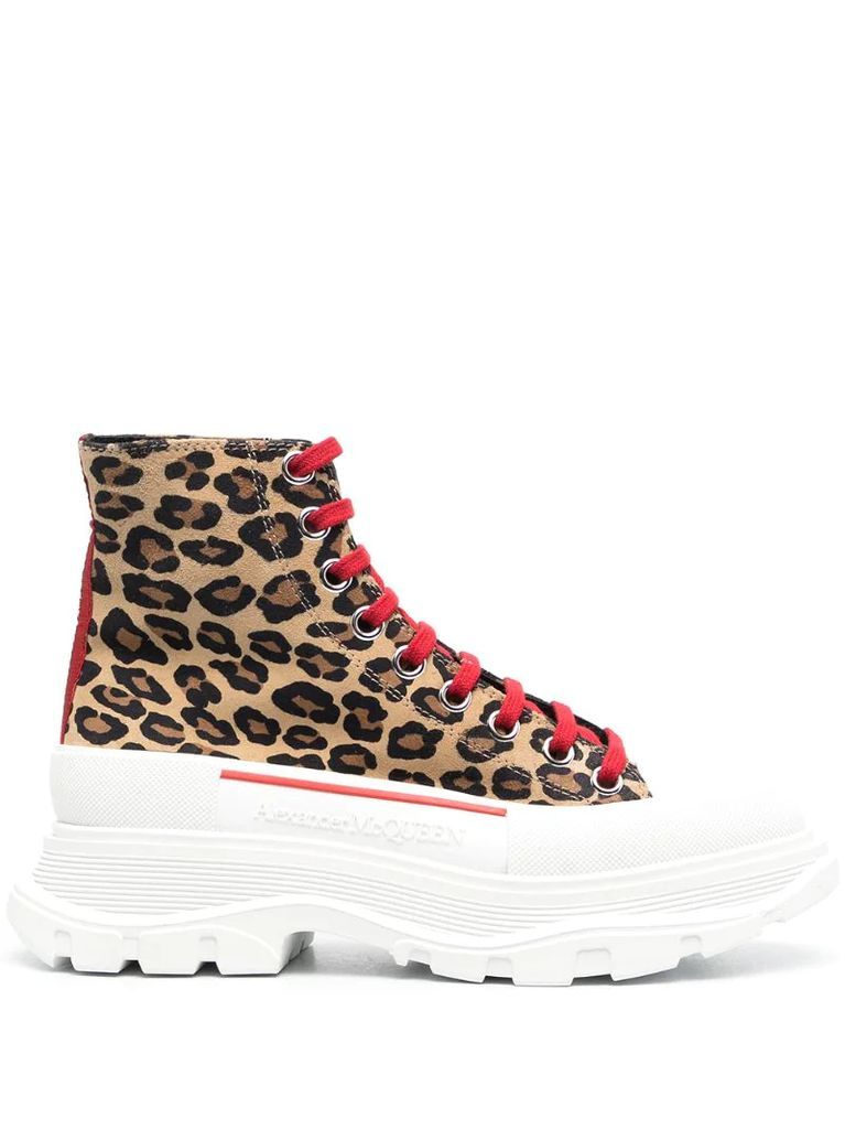 Tread Slick leopard print sneakers