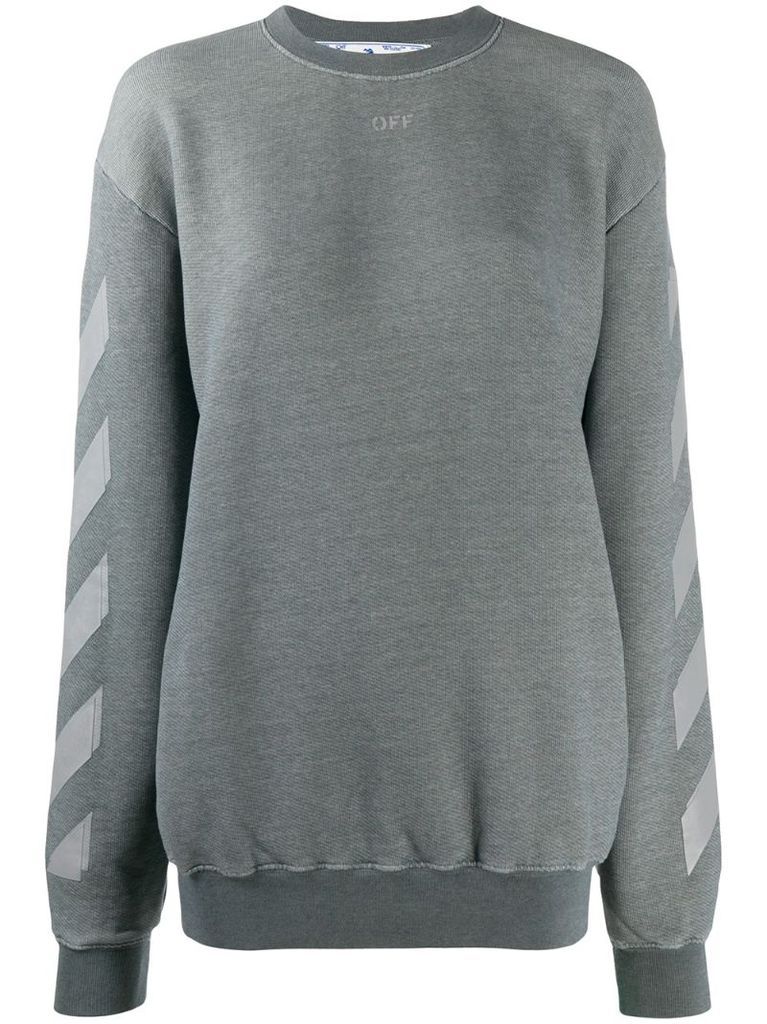 Arrows crew-neck sweatshirt