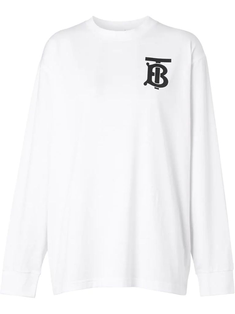 long-sleeved Monogram T-shirt