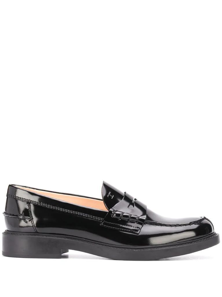 patent penny loafers