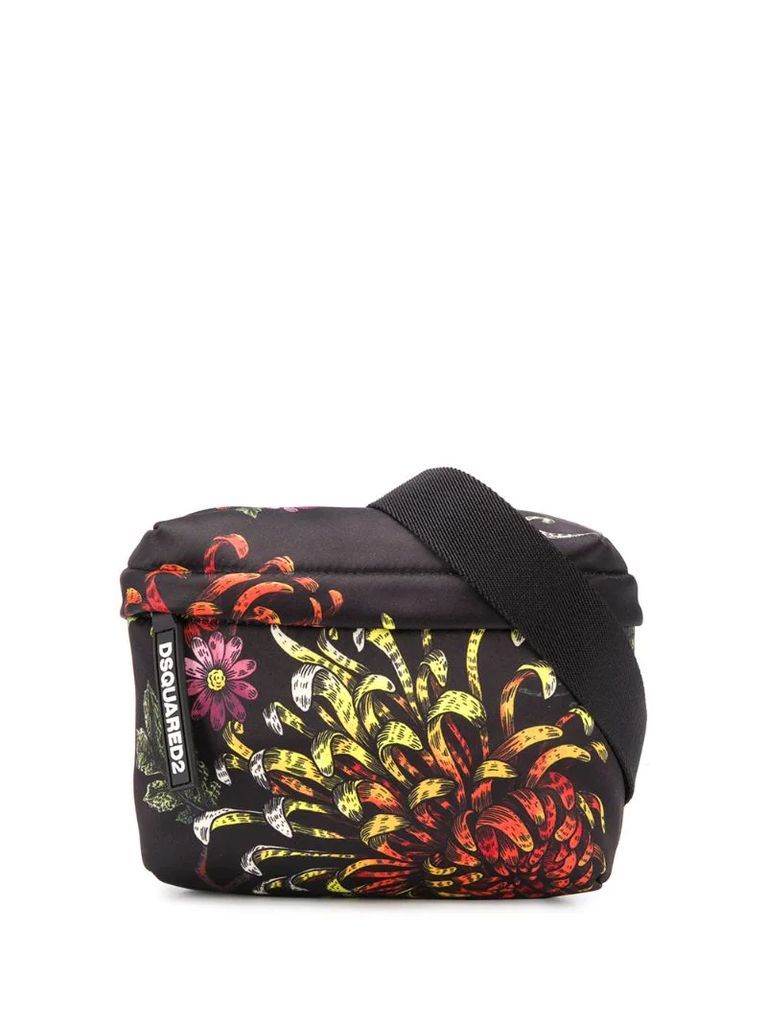 floral print belt bag