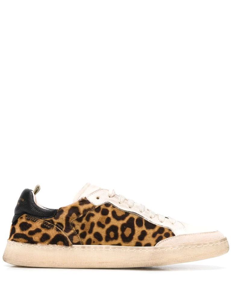 leopard print sneakers
