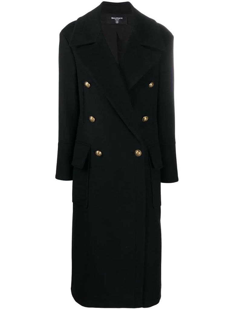 wool and cashmere-blend coat