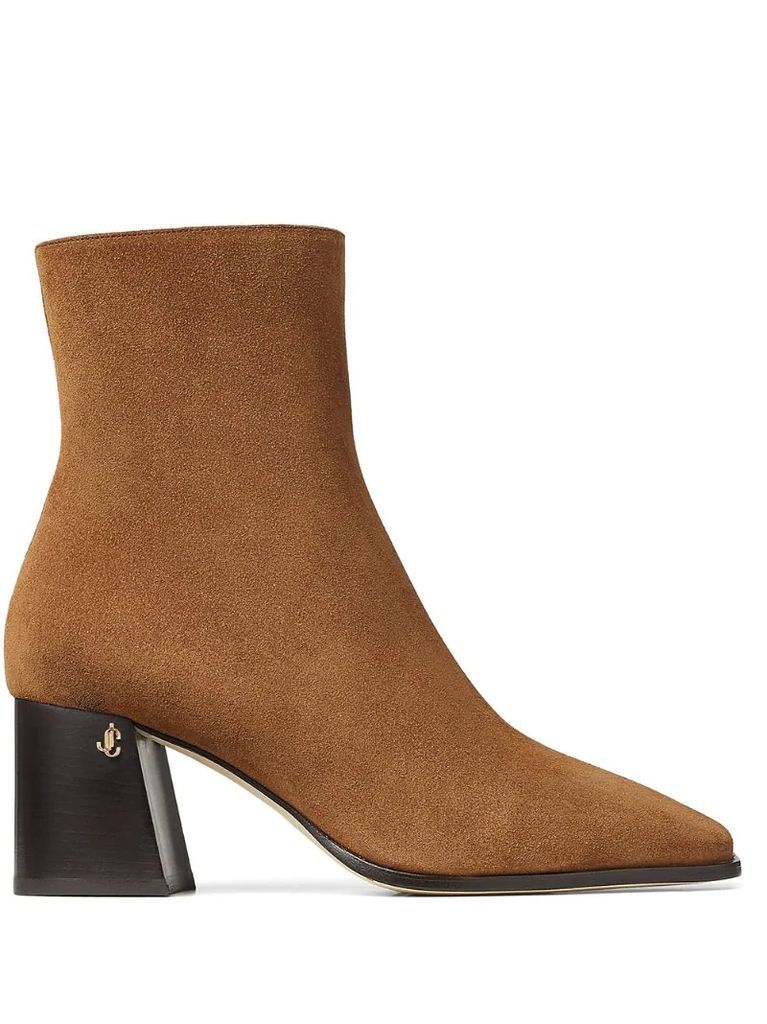 Bryelle 65mm leather ankle boots