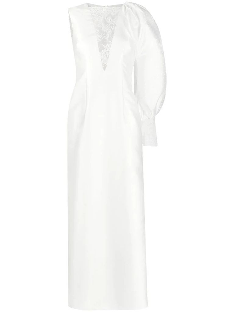 Lorelai silk bridal gown