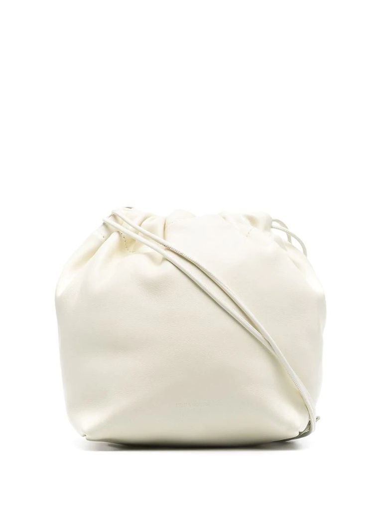 drawstring shoulder bag