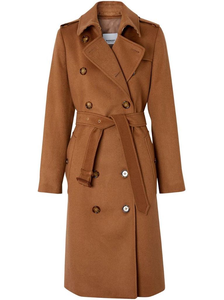 cashmere trench coat