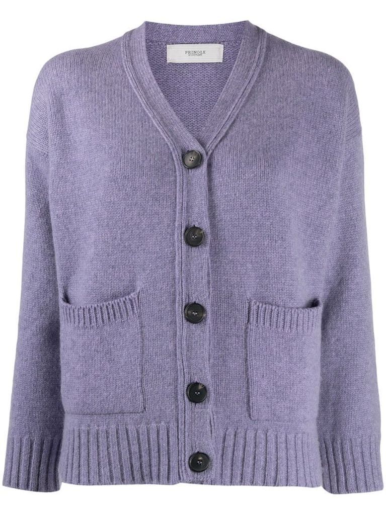 cropped cashmere cardigan