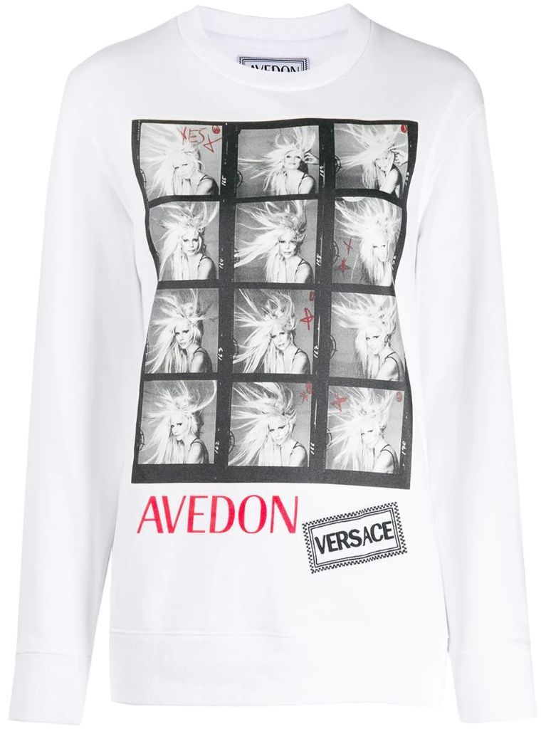 Avedon photo print T-shirt
