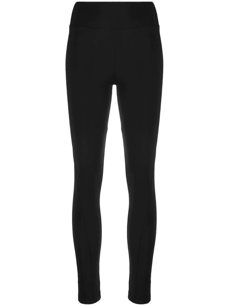 logo-print stretch-fit leggings