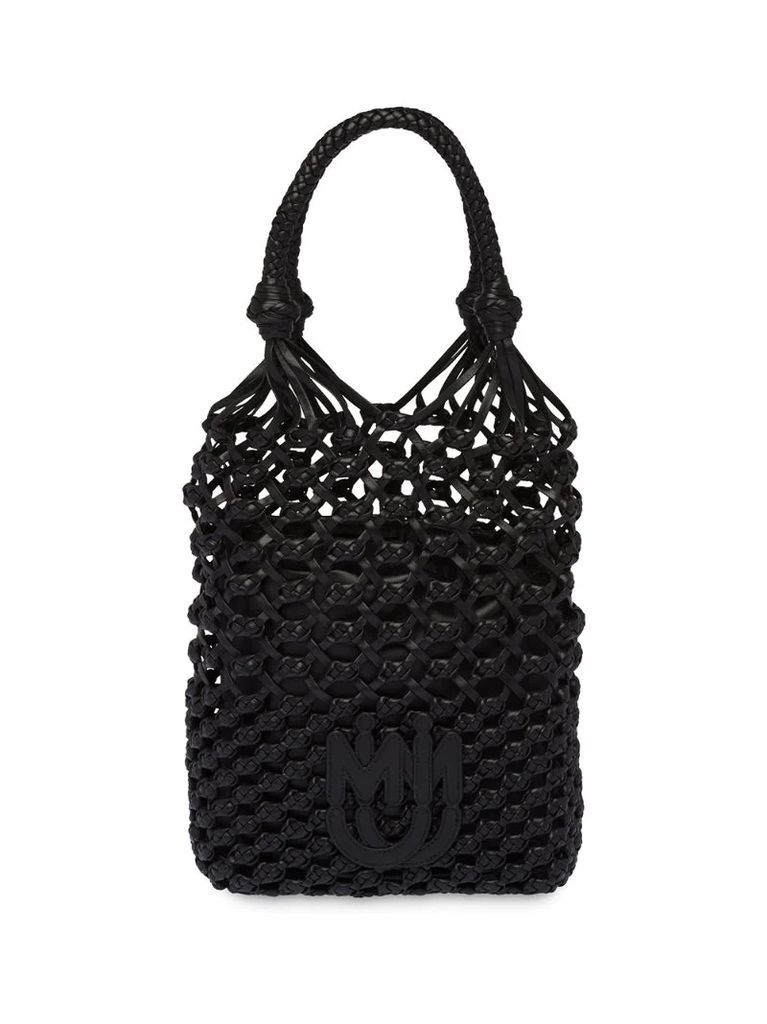 macramé bucket bag