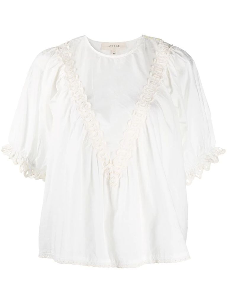 Sparrow embroidered blouse