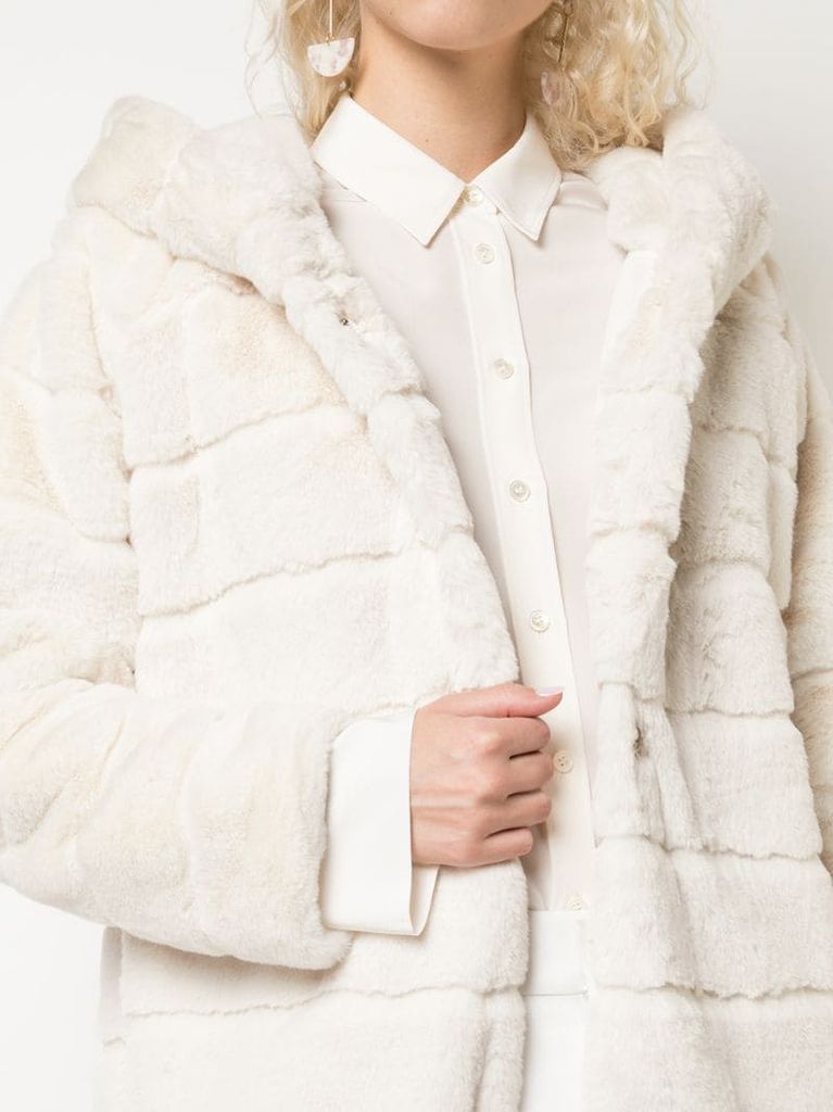Celina faux-fur coat