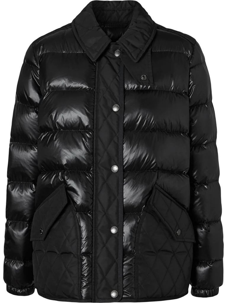 quilted puffer jacket