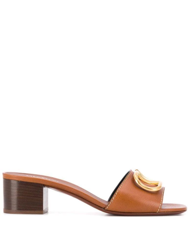 VLOGO low-heel sandals