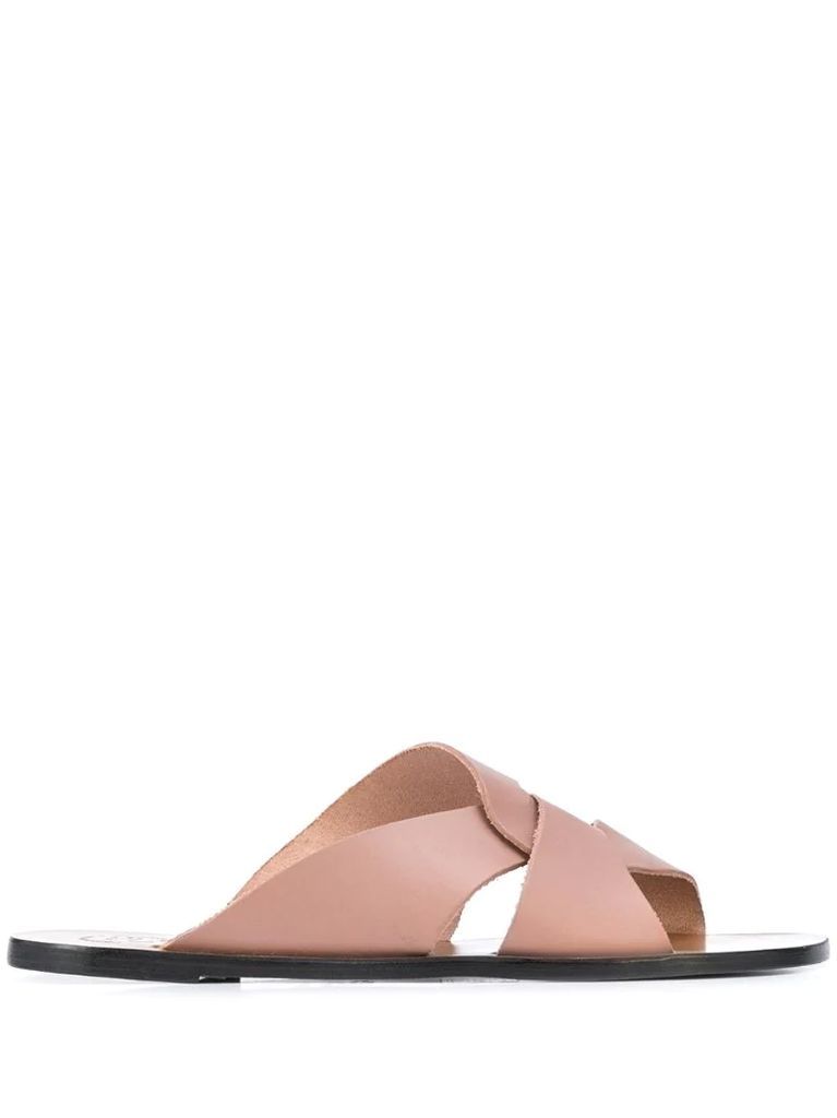 Allai twisted strap sandals