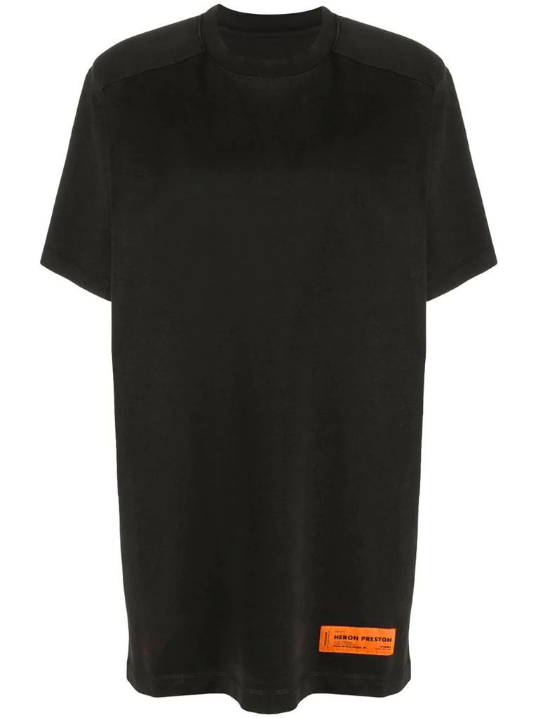 oversize fit T-dress