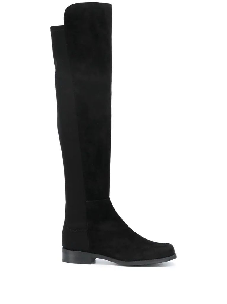 knee-length boots