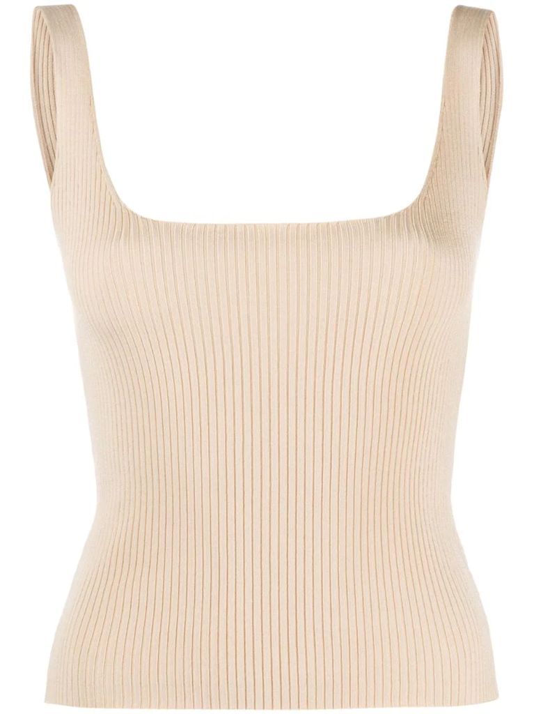 Alya ribbed knit tank