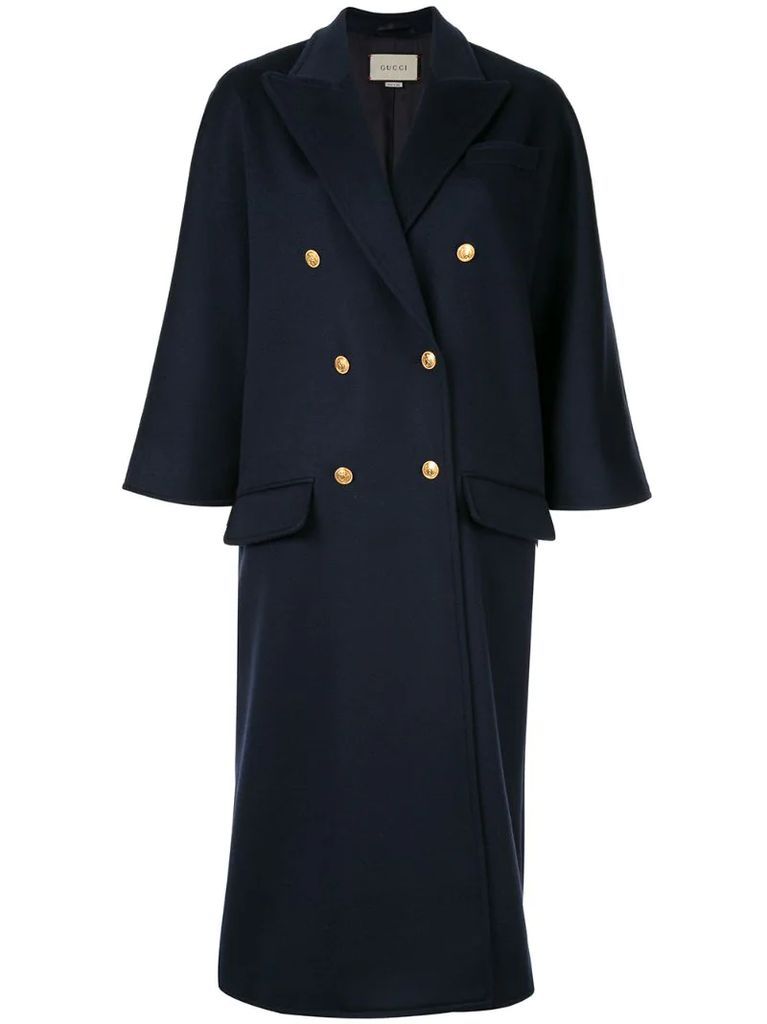 flare sleeve coat