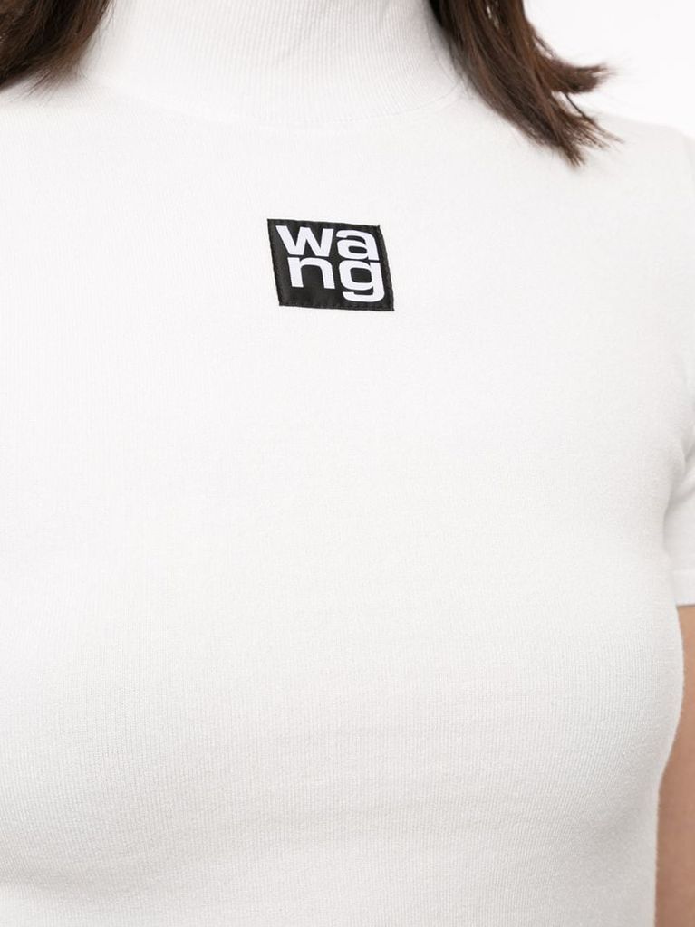 logo patch T-shirt