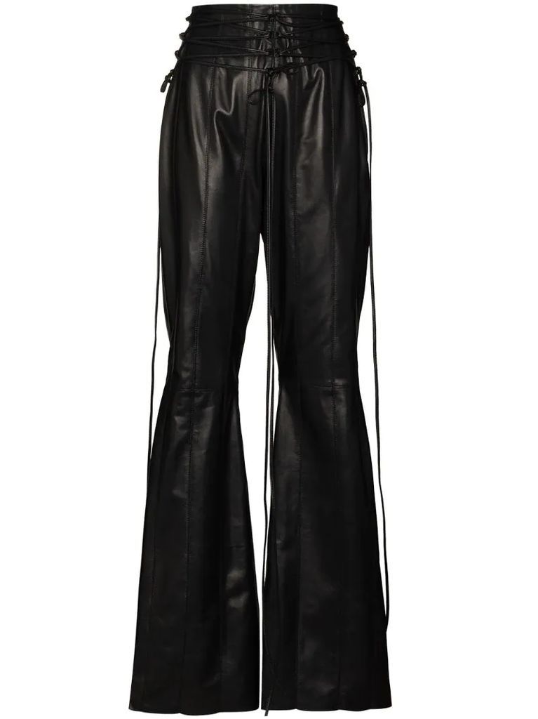 Lucerene flared trousers
