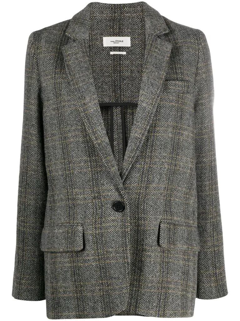Charly single-breasted wool blazer