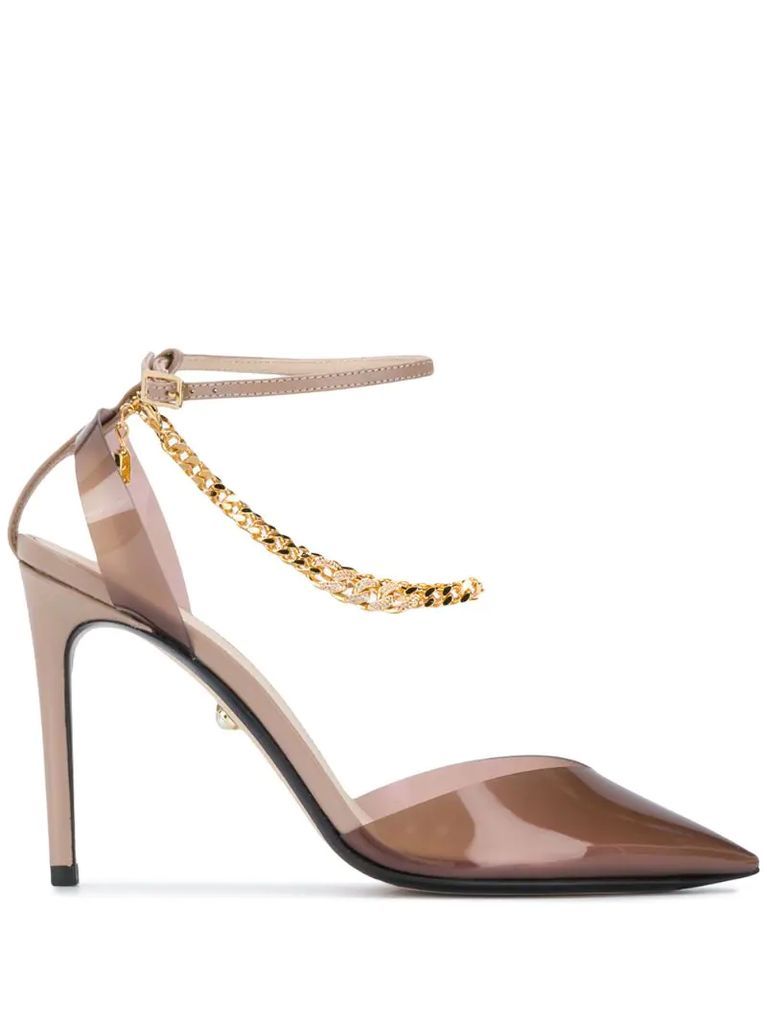 jewelled anklet 100mm pumps