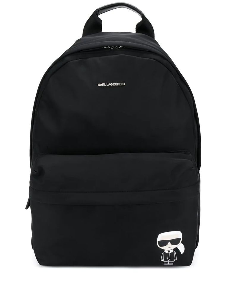 Karl icon print backpack