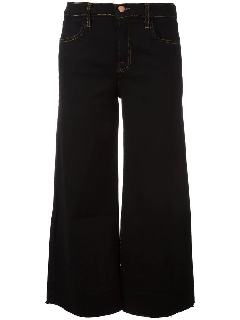'Cropped Over' jeans