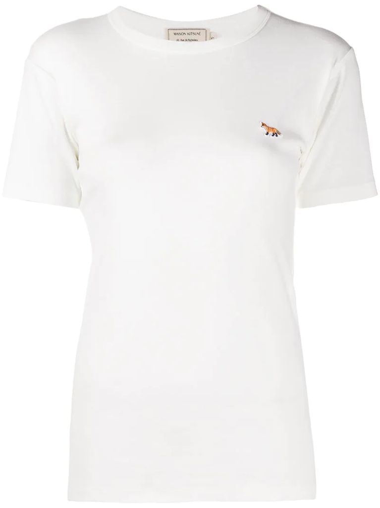 fox motif T-shirt