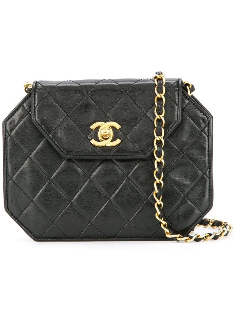 Quilted CC single chain shoulder bag