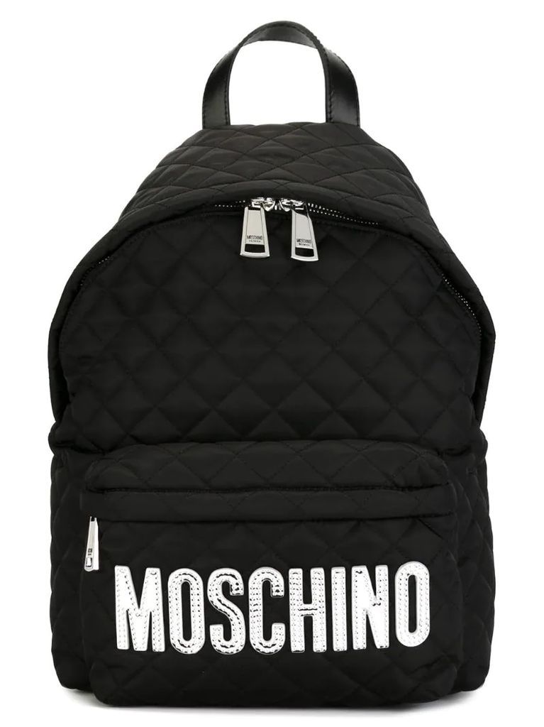 quilted backpack