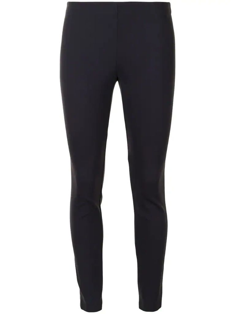 low-rise stretch leggings