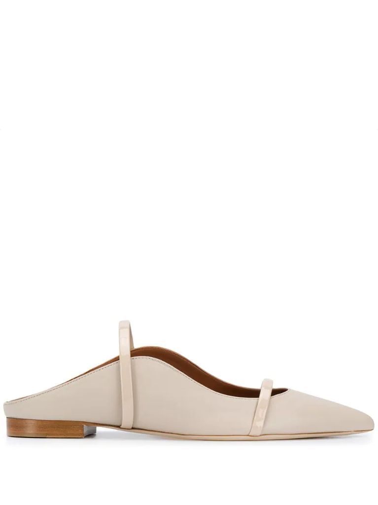 Maureen pointed toe mules