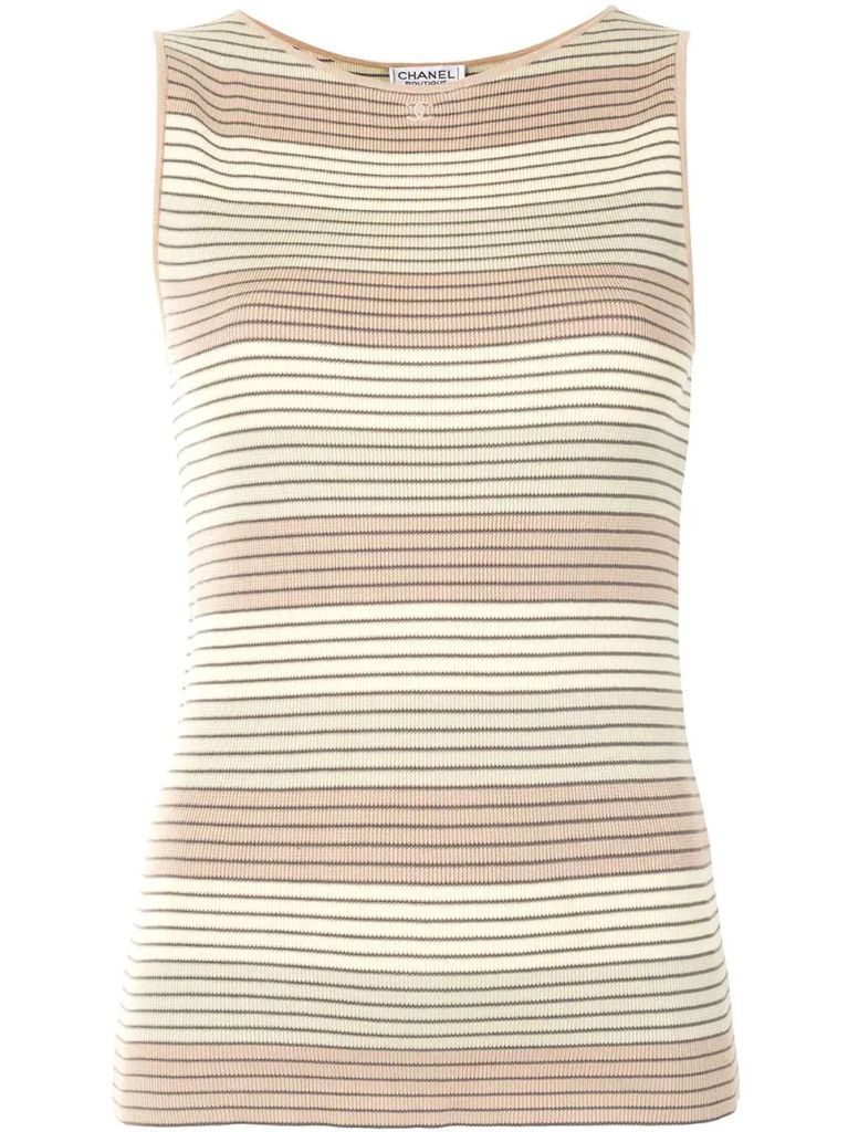 1998 knitted striped top